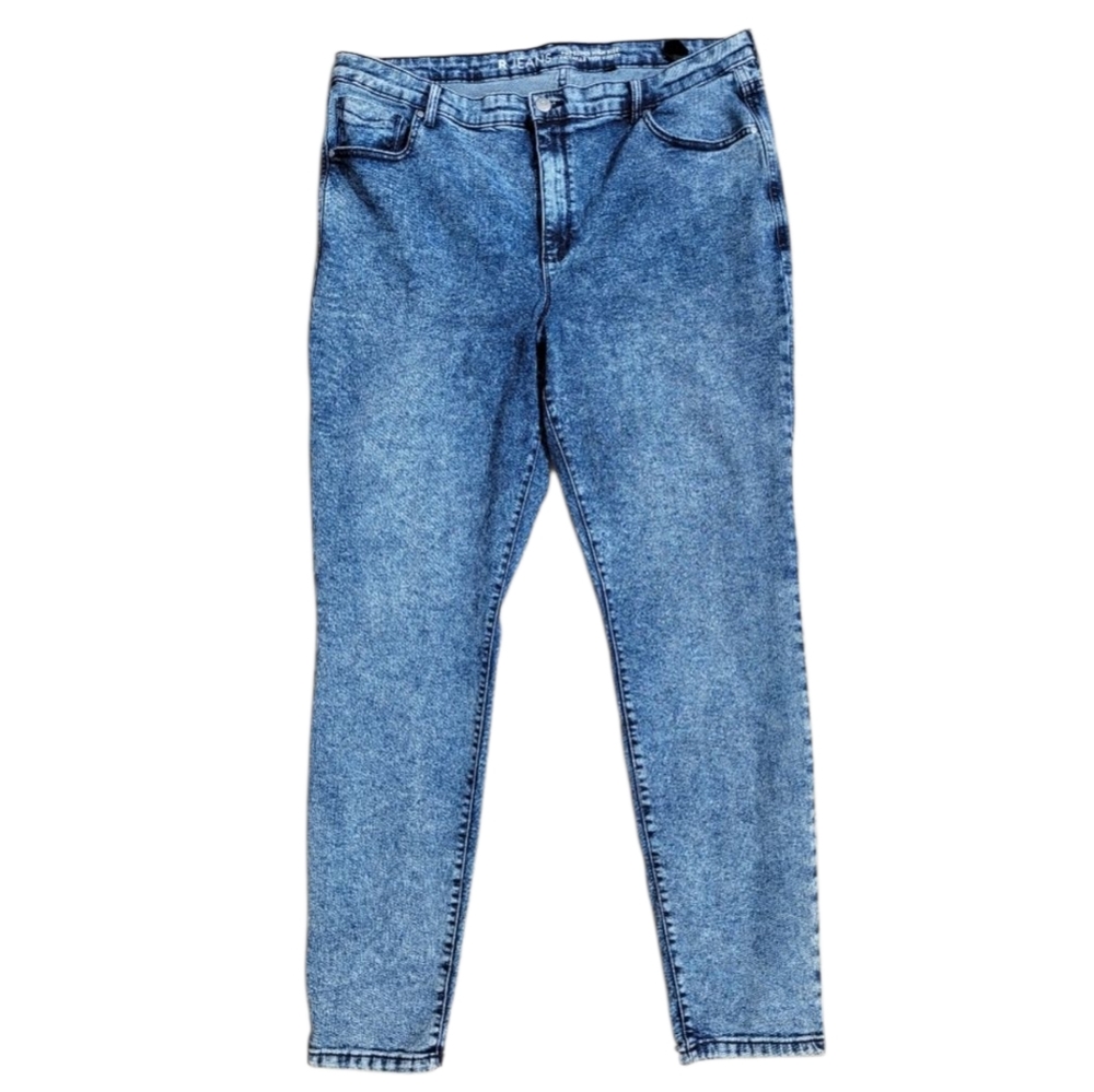 SZ36 NWT Reitmans Denim Blue Women's Skinny Jeans - Picture 1 of 9